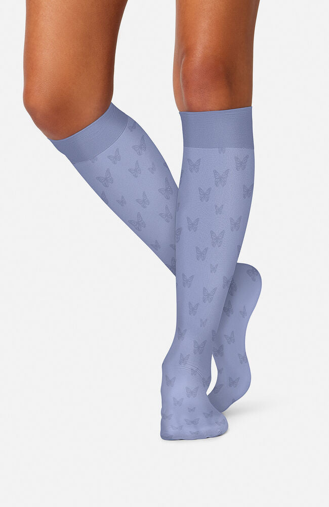 Women's Fashion 8-15 mmHg Knee High Compression Sock – AllHeart