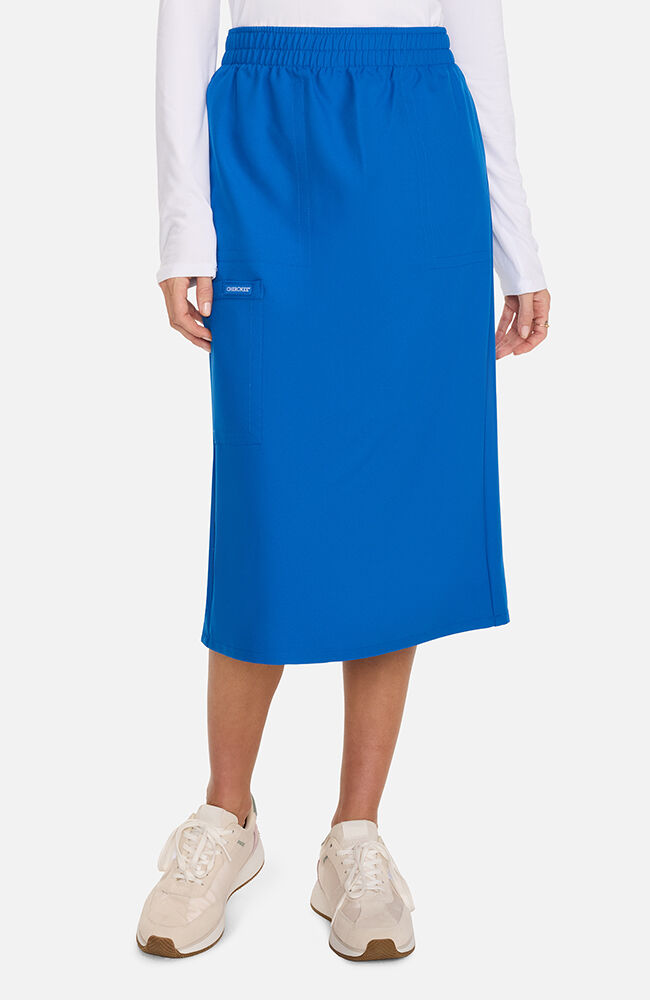 Women's 3-Pocket Midi Scrub Skirt – AllHeart