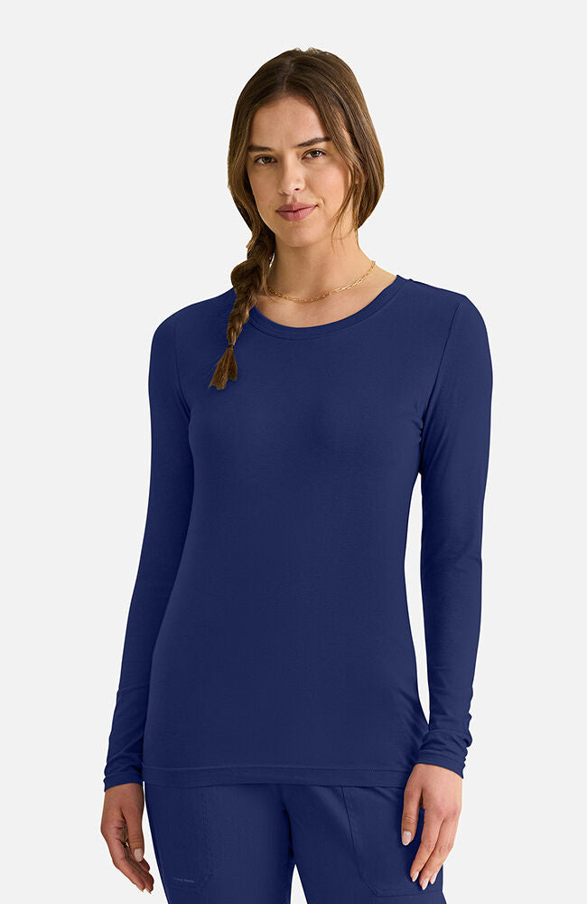 Women's Melissa Long Sleeve Knit Tee Underscrub | AllHeart.com