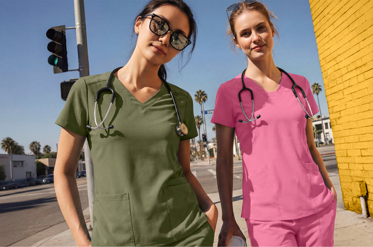 4 Lightweight Scrubs for Warm Weather