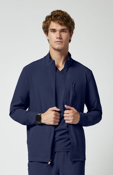 Men's Zip Front Scrub Jacket – AllHeart