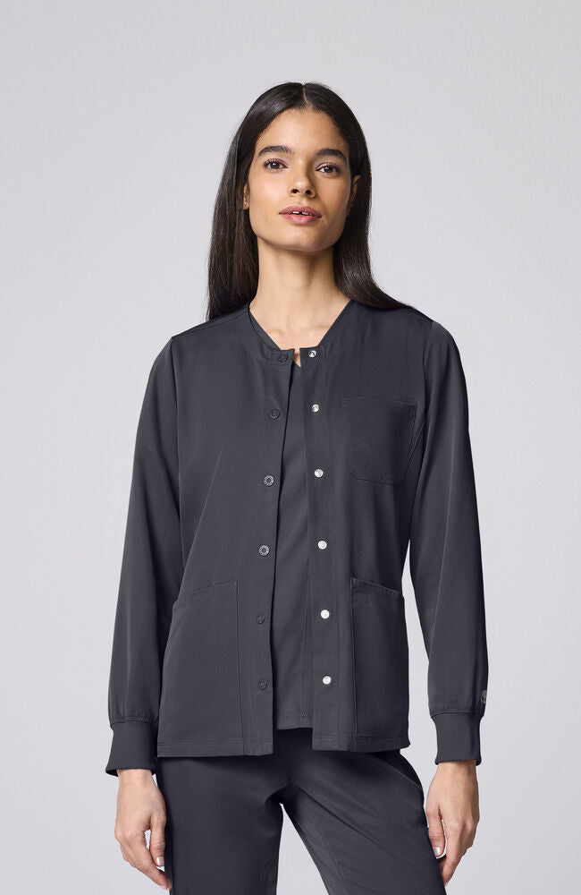 Women's Harper Snap Front Scrub Jacket | AllHeart.com