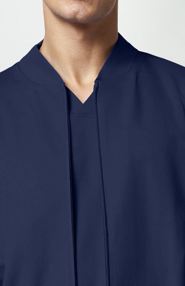 Men's Zip Front Warm-Up Scrub Jacket – AllHeart