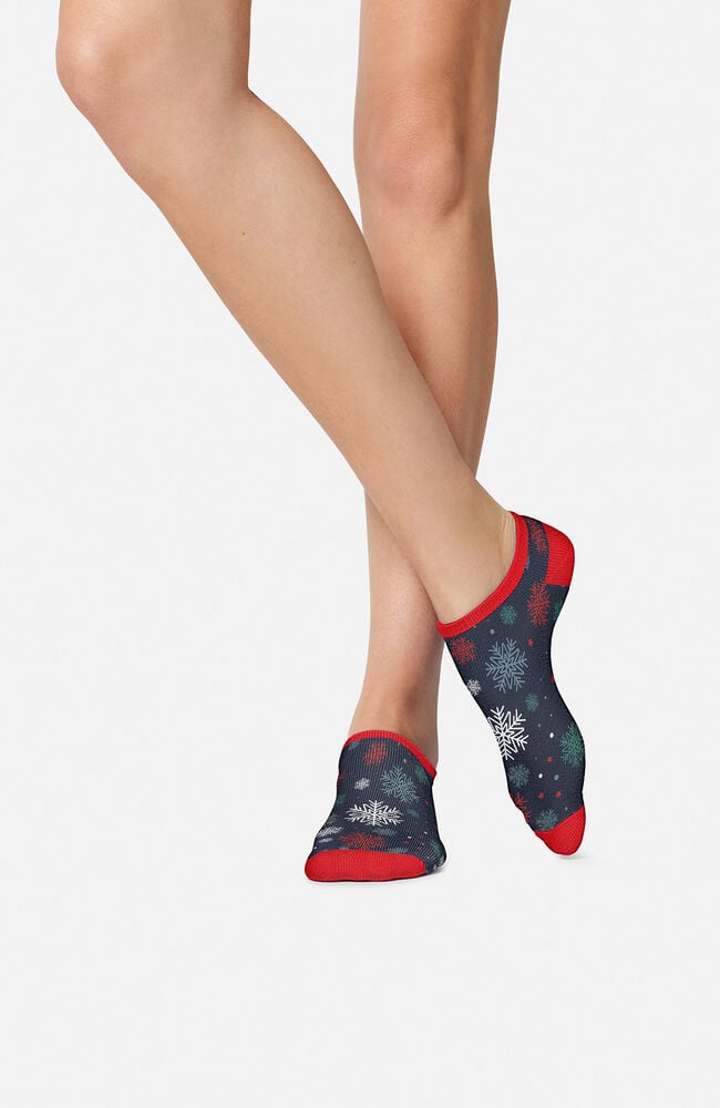 Women's Holiday Cheer Print 3-Pack Ankle Socks – AllHeart