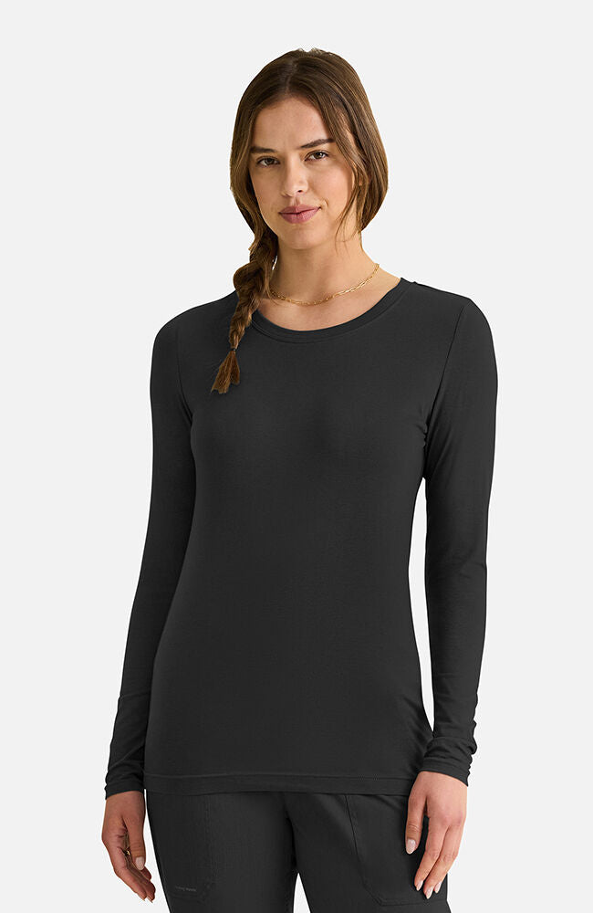 Women's Melissa Long Sleeve Knit Tee Underscrub | AllHeart.com