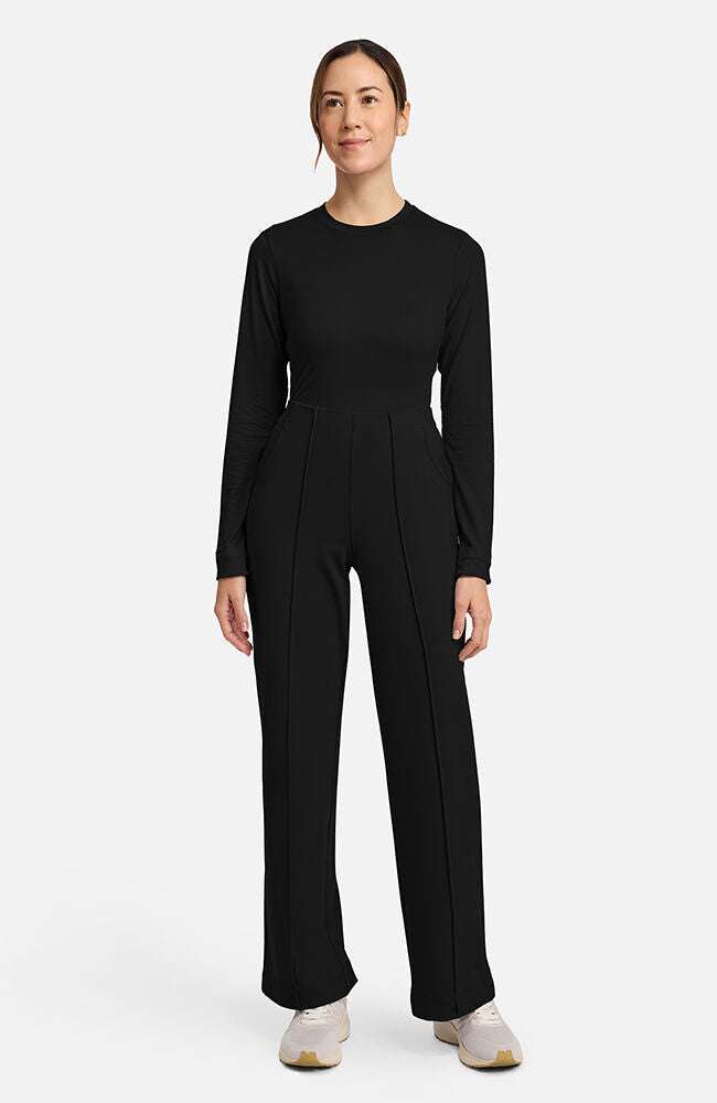 Women's Pintuck Wide Leg Scrub Pant – AllHeart