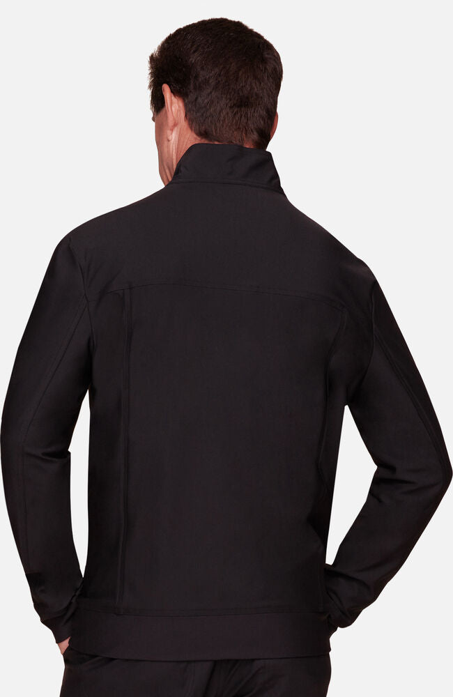 Men's Zip Front Mock Neck Scrub Jacket | Cherokee – AllHeart