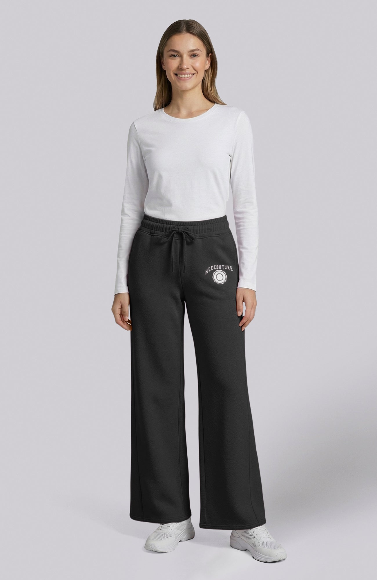 Women's Drawstring Wide Leg Logo Lounge Pant | AllHeart.com