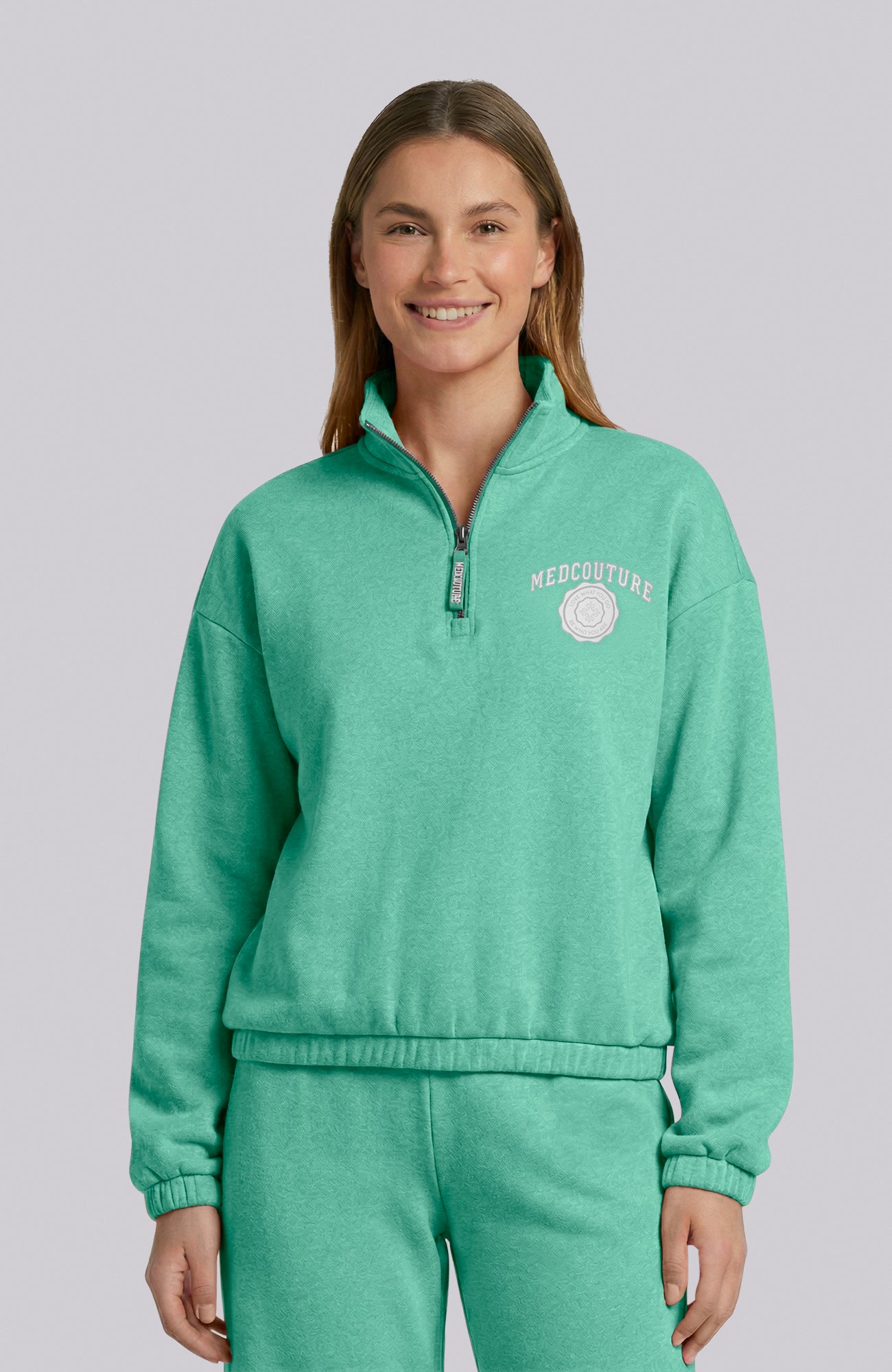 Women's Half-Zip Logo Pullover Sweatshirt | AllHeart.com