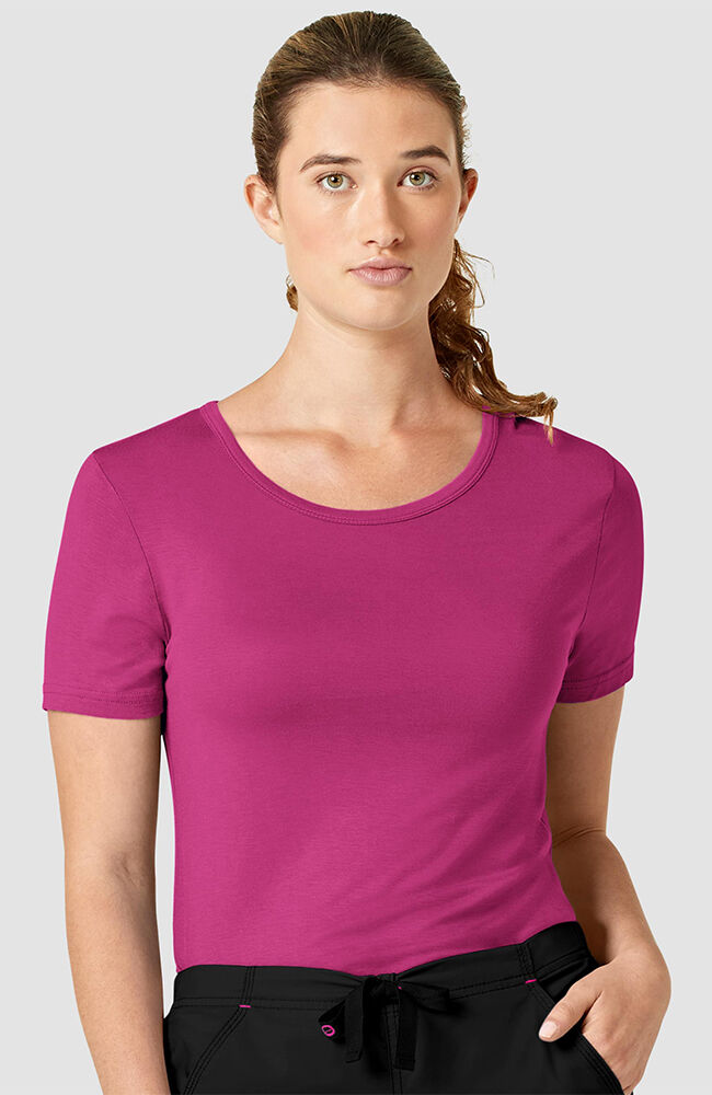 Layers by WonderWink Women's Silky Short Sleeve T-Shirt | AllHeart.com