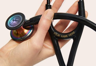 Engraved and Personalized Stethoscopes