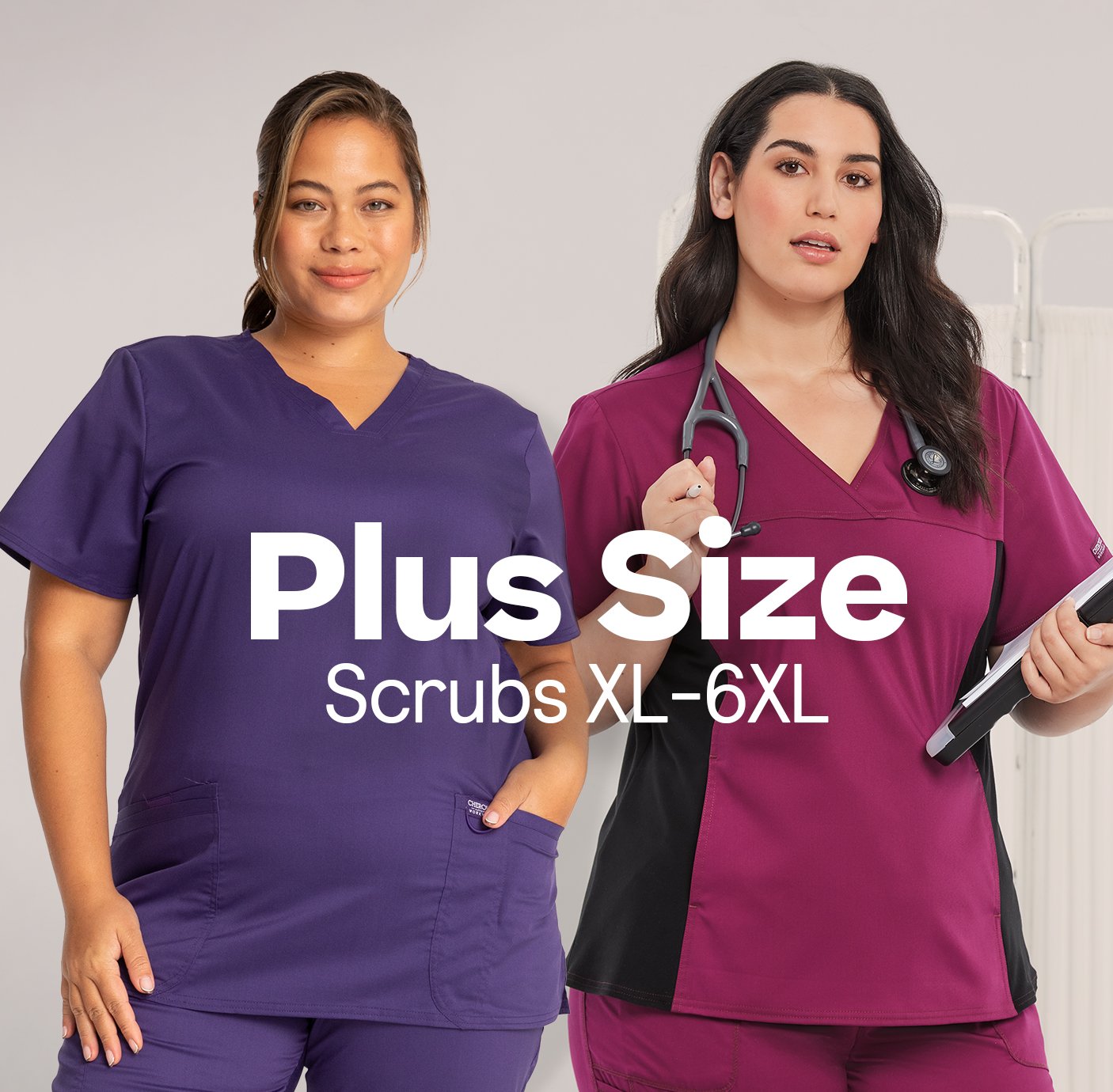 Scrubs for every body: XXS to 5XL