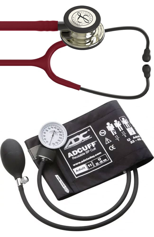 3M Littmann Classic III Stethoscope & ADC Prosphyg Sphygmomanometer Kit |  AllHeart.com