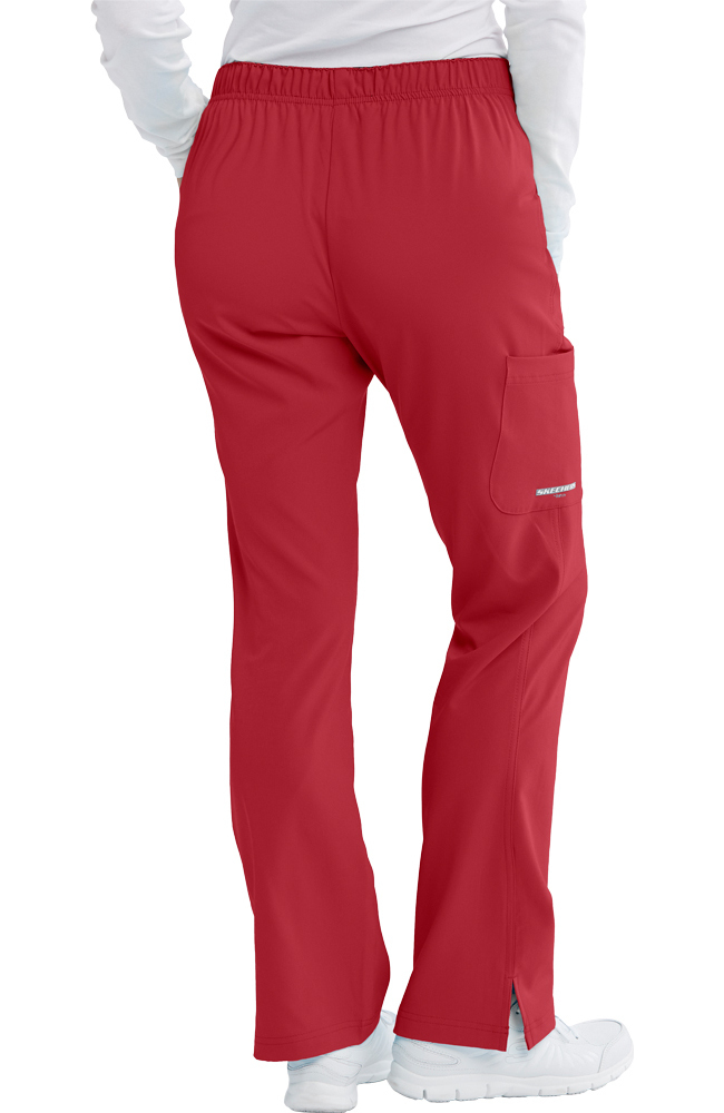 Skechers SK201 Women's Tie Front Modern Flare Reliance Scrub Pants by Barco