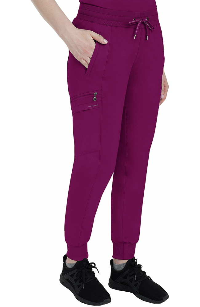  healing hands 6 Pocket Scrubs Pants for Women Purple Label  Womens 9141 Toni Drawstring Scrub Pant Soft Comfortable Fabric Eggplant  XXS: Clothing, Shoes & Jewelry