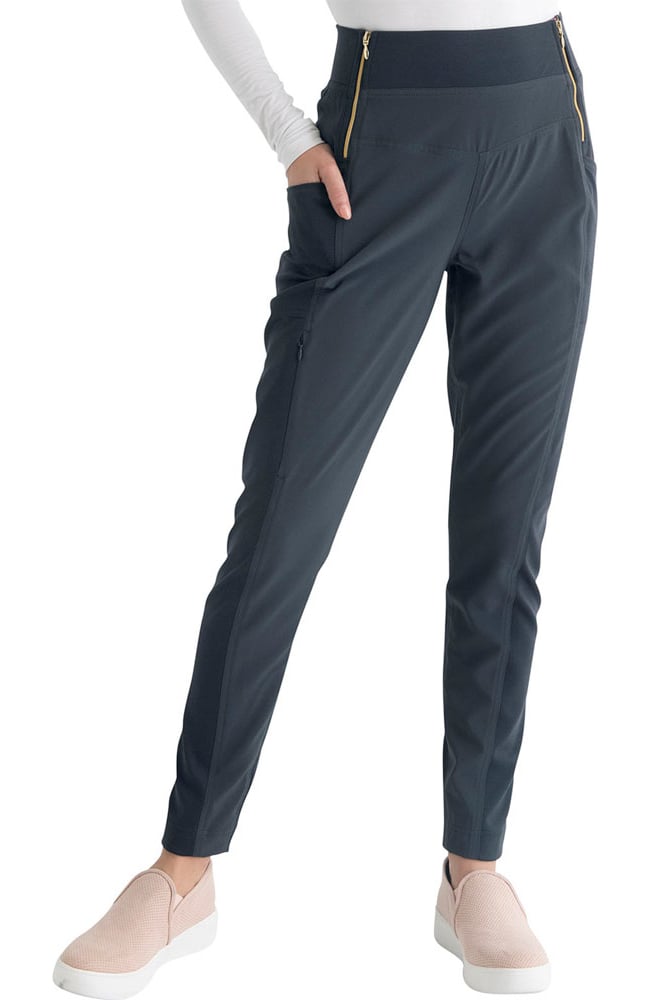 heartsoul low rise tapered leg jogger scrub pant