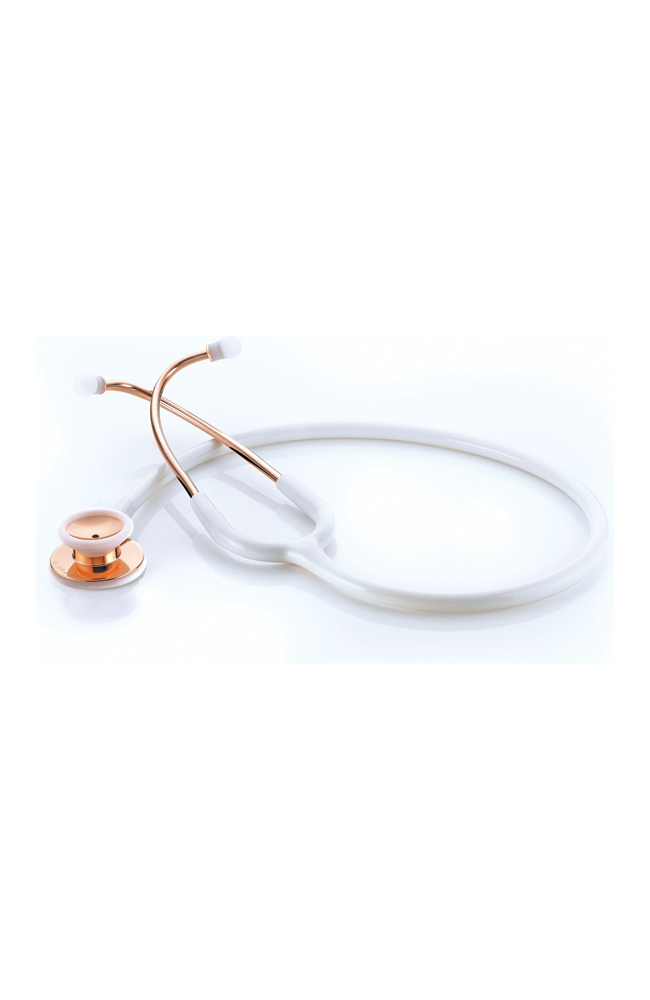 American Diagnostic Corporation Adscope Adult Rose Gold Stethoscope |  AllHeart.com