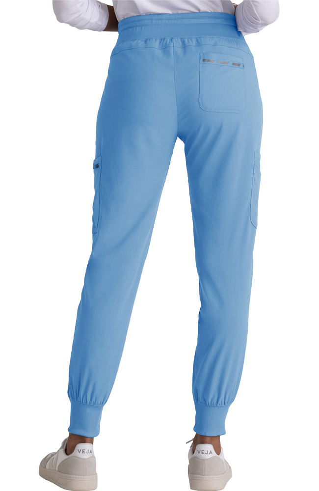 Grey's Anatomy™ by Barco Spandex STRETCH Carly Women's 7-Pocket Cargo  Jogger Scrub Pants
